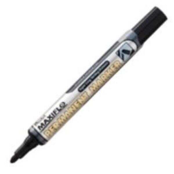 Pentel Nlf50 Maxiflo Perm.Markör Yuv.Uçlu Siyah