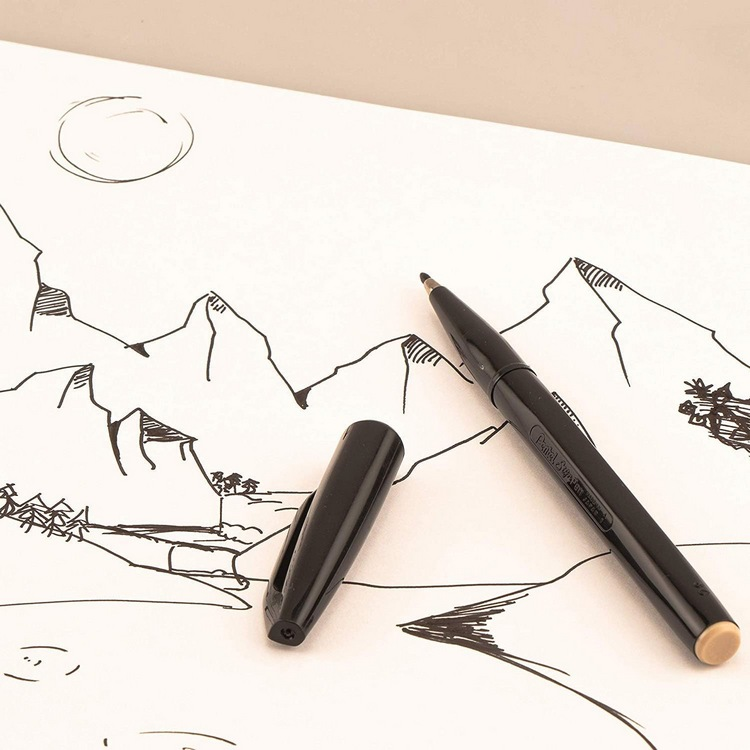 Pentel S520-A Sing Pen İmza Kalemi Siyah