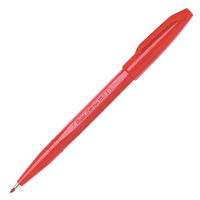 PENTEL - Pentel S520-B Sing Pen İmza Kalemi Kırmızı