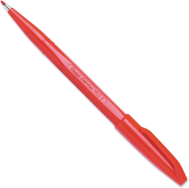 Pentel S520-B Sing Pen İmza Kalemi Kırmızı