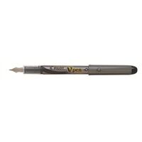 Pilot - Pilot V-Pen Silver Siyah 12Li