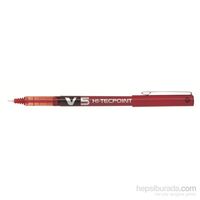 Pilot - Pilot V5 Hı-Tecpoint Kırmızı (J) 12Li