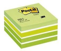 POST-IT - Post-It 2028-G Küp Not Yeşil Tonları 450Yp 76X76mm