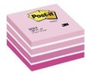 Post-It 2028-P Küp Not Pembe Tonları 450Yp 76X76mm - Thumbnail