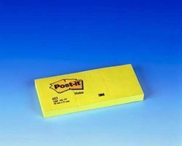 Post-İt 653 Not Sarı 38X51 100Yp