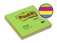 POST-IT - Post-It 654-Rby Yeşil Tonları 4 Renkx25Yp 100Yp 76X76mm