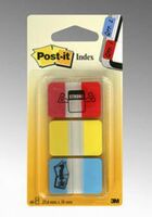 POST-IT - Post-It 686 Ryb Index, Kalın Polyester 3 Renkx22Ad