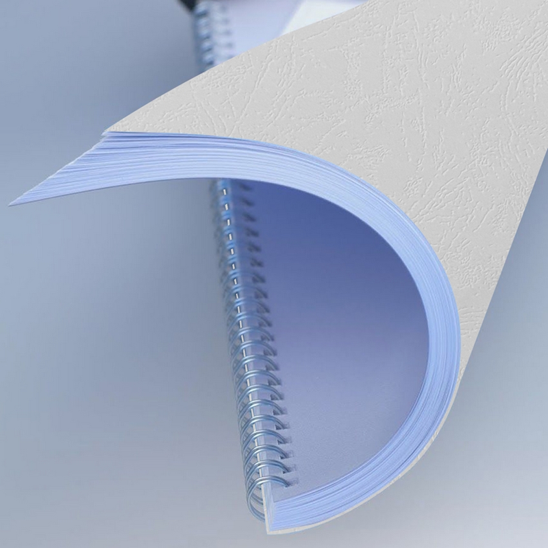 Sarff Karton Kapak Desenli Beyaz 100'Lü