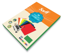 SARFF - Sarff PVC A4 160Mic Şeffaf Yeşil Kapak 100'Lü