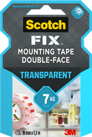 SCOTCH - Scotch 40041915 Şeffaf Montaj Bandı 19mmx1,5M