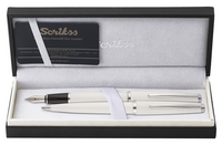 SCRIKSS - Scrikss 33 Dolma+Tükenmez Beyaz 2'li Set