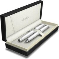 SCRIKSS - Scrikss 35 Dolma Tükenmez Mat Krom Lüks Kutu