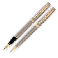 SCRIKSS - Scrikss 38 Dolma+Tükenmez Saten Altın 2'li Set