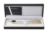 SCRIKSS - Scrikss 722W Balıksırtı Gold Krom Dolma Tük.Lüks Kutu