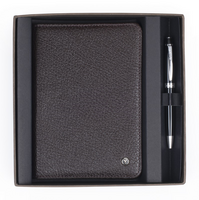 SCRIKSS - Scrikss DR-2110-1 Hakiki Deri Toscana Jotter (Notluk) Kahve