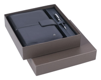 SCRIKSS - SCRIKSS DR3201-1 SOFT DERİ SİYAH MEDİUM AJANDA KUTULU