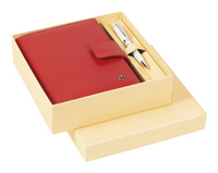 SCRIKSS - SCRIKSS DR3202-C2 SOFT DERİ KIRMIZI CEP AJANDASI KUTULU