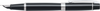 Sheaffer 9312-0 Dolma Kalem 300 Serisi Parlak Siyah Krom (M) Uç - Thumbnail
