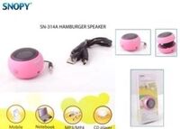 SNOPY - Snopy Sn-314A Darkpınk Hamburger Mini Ses Bombası