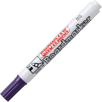 SNOWMAN - Snowman BG-12 Tahta Kalemi Yuvarlak Uç Mor