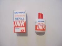 SNOWMAN - Snowman Bn-1A Tahta Kalem Mürekkebi 30Cc Kırmızı