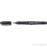 Stabilo - Stabilo Bl@Ck Kalem (M) - Mavi 10Li