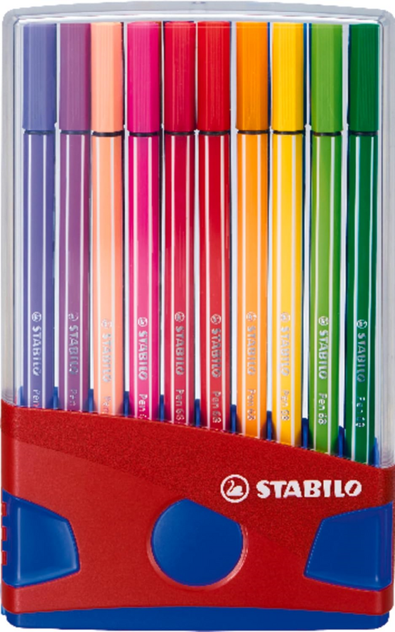 Stabilo Pen 68 Keçeli Kalem ColorParade 20 Renk