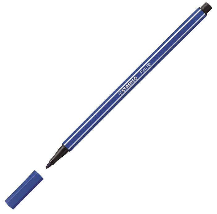 Stabilo Pen 68 Koyu Mavi