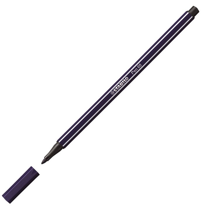 Stabilo Pen 68 Koyu Mavi
