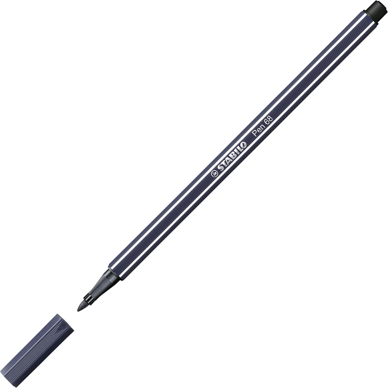 Stabilo Pen 68 Mavi/Siyah
