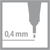 STABILO POINT 88/24 LİMON SARISI - Thumbnail