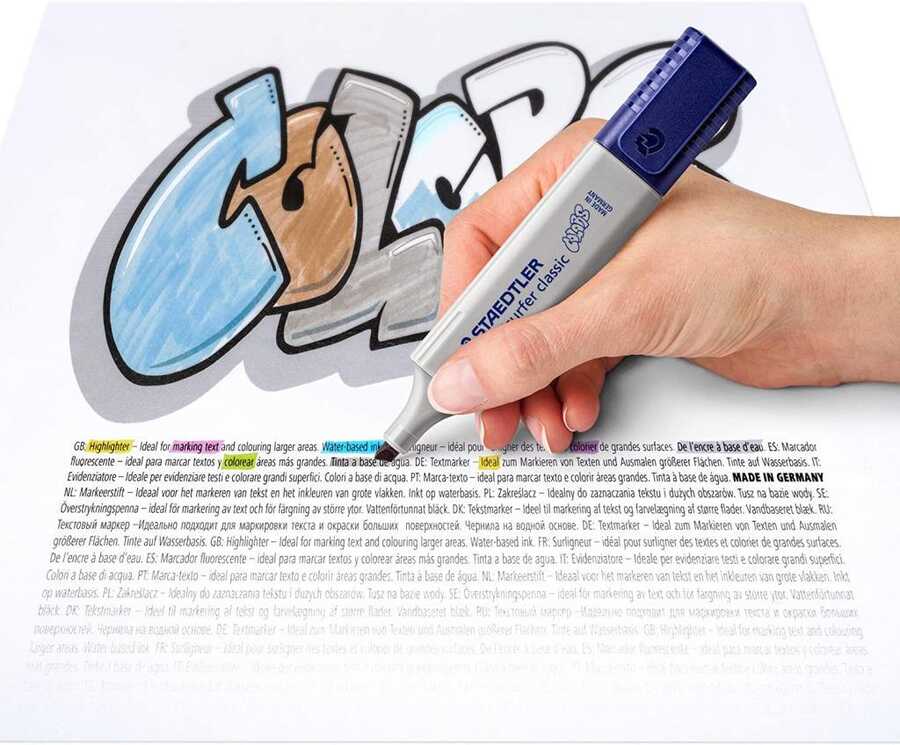 Staedtler Textsurfer Classic Pastel Fosforlu Kalem 4'lü (364 CWP4)