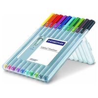 STAEDTLER - STAEDTLER TRIPLUS ÜÇGEN FİNELİNER 10'LU