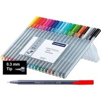 STAEDTLER - Staedtler Triplus Fineliner keçeli Kalem 20'li