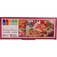 SÜDOR - Südor Kumaş Boyası 10'Lu Takım PVC Şişe 25ml