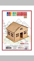 SÜDOR - Südor MD1-04 Ahşap Maket Sade Ev