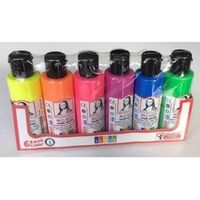 SÜDOR - Monalisa SD1006F Multi Akrilik Fosforlu Set 6 Renk 70ml