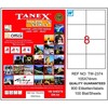 Tanex 105X74,25mm Laser Etiket 100'Lü (Tw-2374) - Thumbnail