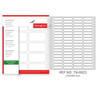 TANEX - Tanex 10X46mm Bilgisayar Etiketi