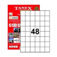 TANEX - Tanex 35X37mm Laser Etiket 100'Lü (Tw-2137)
