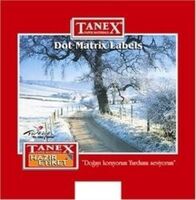 TANEX - Tanex 35X77mm Bilgisayar Etiketi