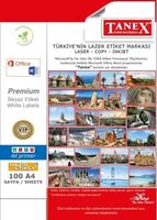 TANEX - Tanex 60mm Laser Etiket 100'Lü (Tw-2160)
