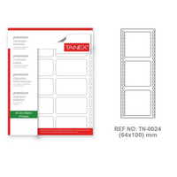 TANEX - Tanex 64X100mm Bilgisayar Etiketi