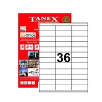 TANEX - Tanex 70X23mm Laser Etiket 100'Lü (Tw-2433)