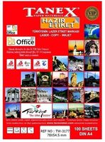 TANEX - Tanex 78X54,5 mm Laser Etiket 100'Lü (Tw-3177)