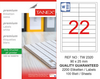 Tanex 90X25mm Laser Etiket 100'Lü (Tw-2320) - Thumbnail