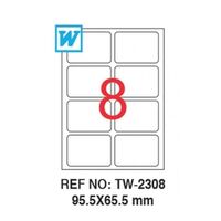 TANEX - Tanex 95,5X65,5mm Laser Etiket 100'Lü (Tw-2308)