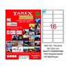 Tanex 99,1X34mm Laser Etiket 100'Lü (Tw-2016) - Thumbnail