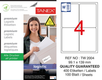 TANEX - Tanex Lojistik Etiket 99,1X139mm (Tw-2004)