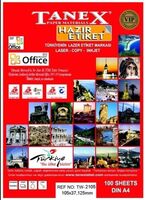 TANEX - Tanex TW-2105 Laser Etiket 100'lü (105x37,125)
